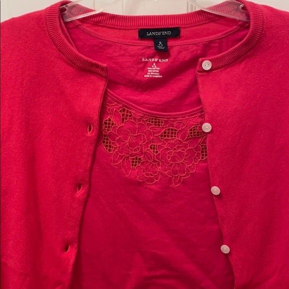 Lands’ End sweater set - Picture 2 of 6